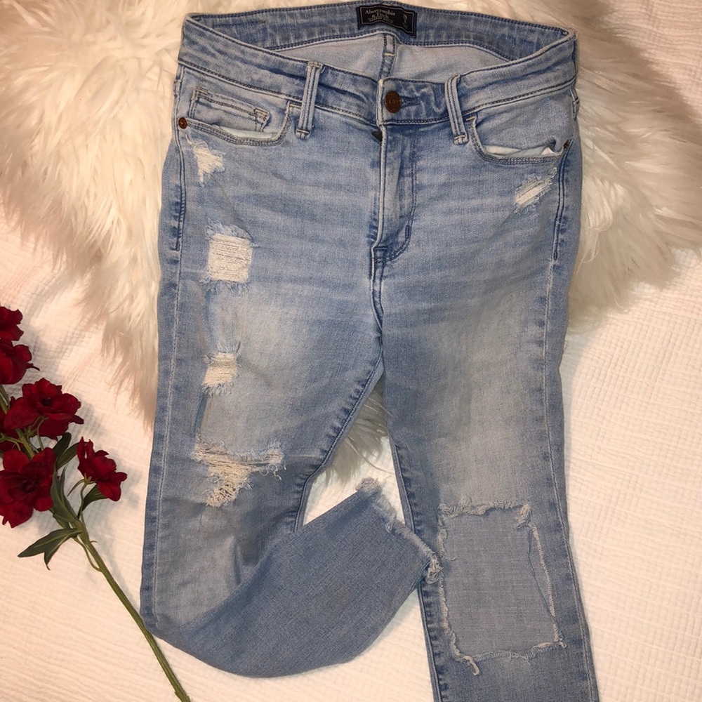 Abercrombie Ripped Jeans